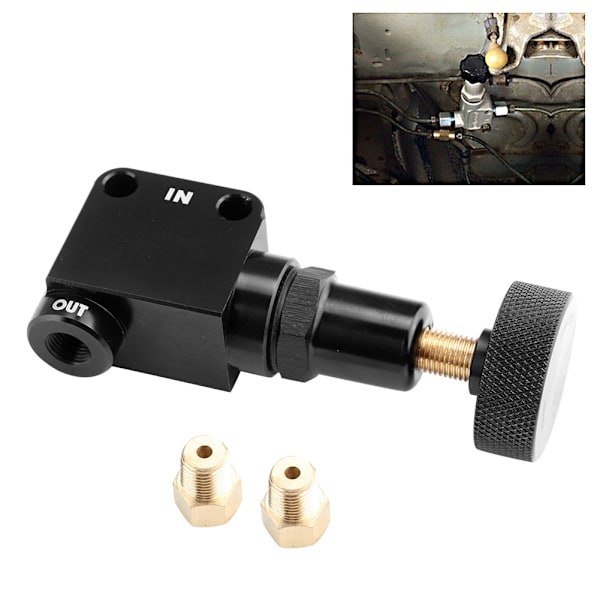 Universal bremseproporsjonering ventil trykkregulator justerbar prop