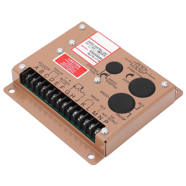 Motorhastighedsregulator Generator Elektronisk Kontrolmodul Genset Dele ESD5500e DC 12V/24V