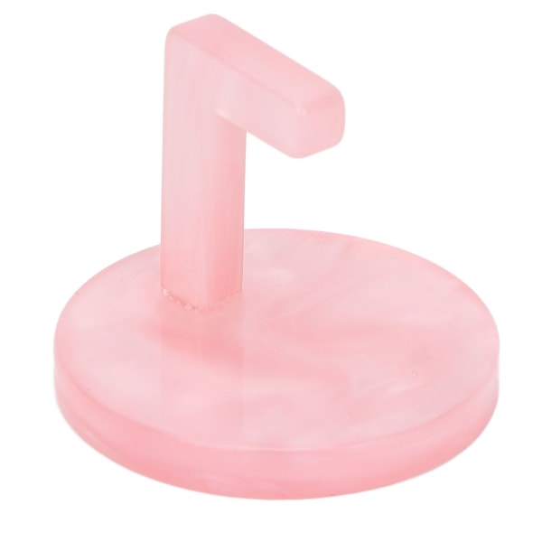 Neglebase Pink japansk hjerteformet rund negleøvelsesbase Negledisplay StandRound