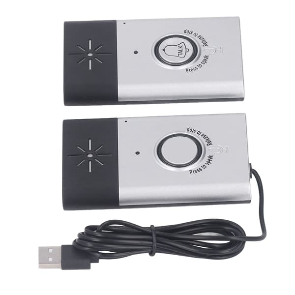 Trådlös dörrklocka röstintercom fjärrkontroll smart trådlös röst-dörrklocka kit för hushåll