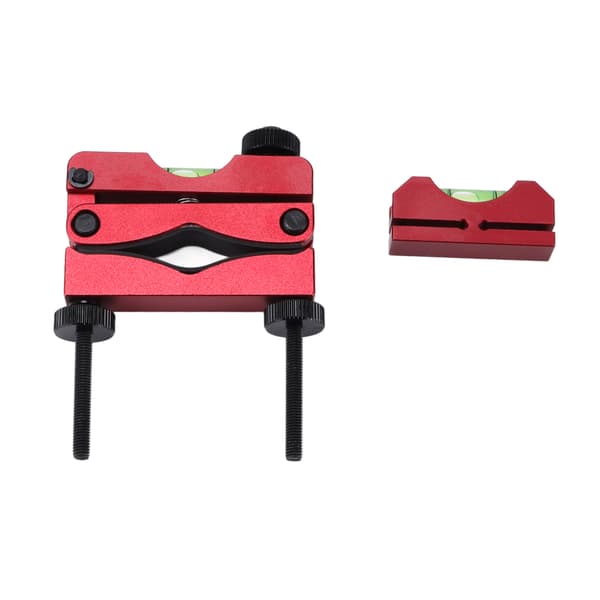 Reticle Leveling System Universal Aluminium Alloy Scope Alignment Level Tool for CarsRed