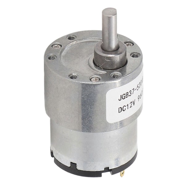 DC-vaihdemoottori, hyvä johtavuus, messinkikäämi, suuri vääntö, CW CCW, vakaa kierukkavaihdemoottori DC12V 960RPM