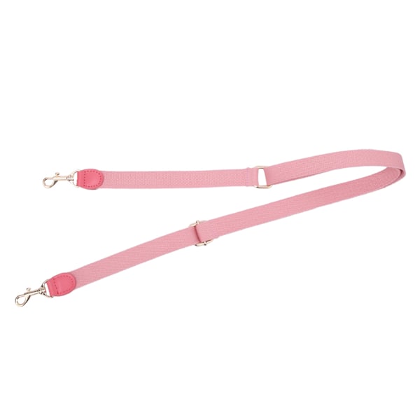 Handgjord DIY-bagagedelar Justerbar axelväska Läderrem för CBD065-066Rosa