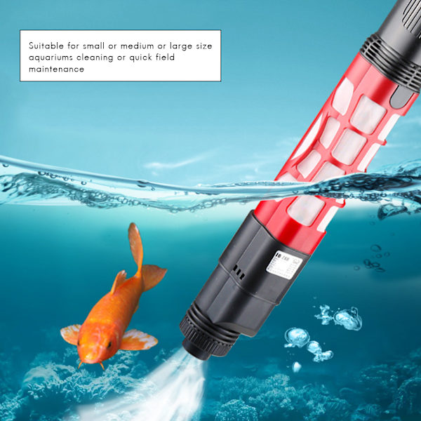 Akvarie Automatisk Vandskifter Grussuger Elektrisk Sand Sugning Pumpe