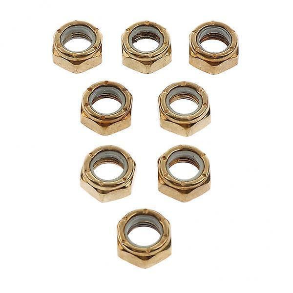 3 x 8 stk. Skateboard Longboard Skruemøtrikker 7 x 10 x 14 mm til Kingpin