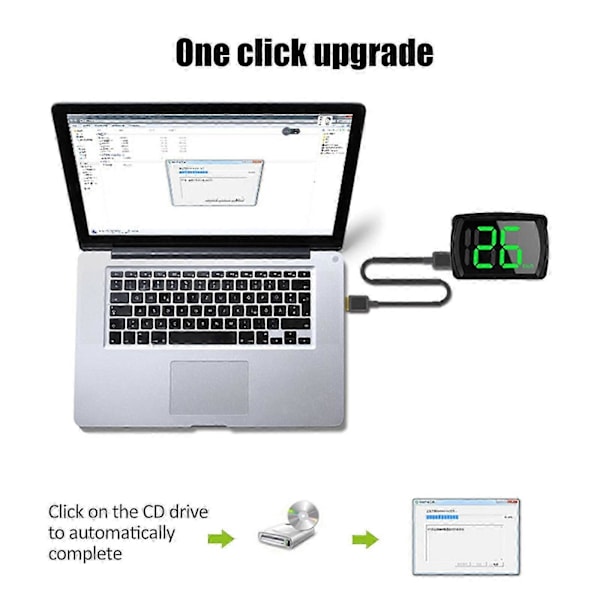 GPS HUD Digitalt Speedometer