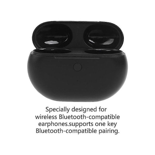 kompatibel med Studio Buds Ladeetui med Bluetooth-paringssynkroniseringsknapp og 660mah erstatning for øretelefonlader