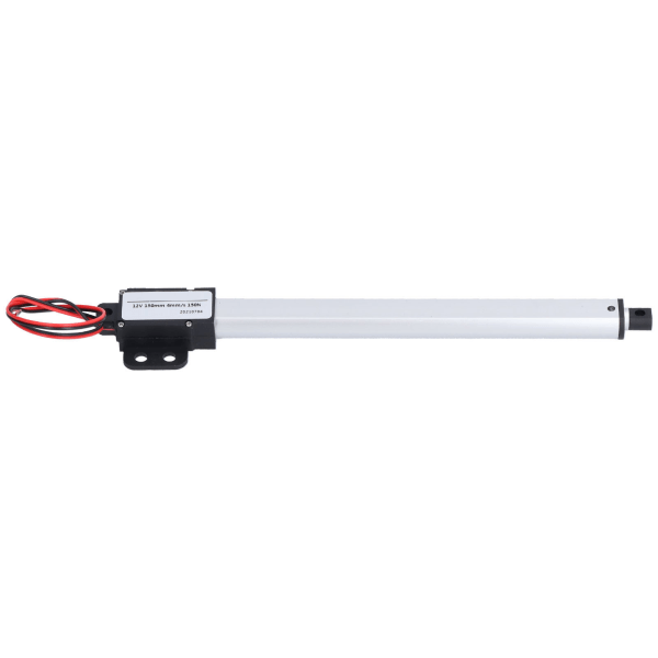 Lineær aktuator 150 mm slaglængde Høj hastighed Lav støj Kortslutningsbeskyttelse Mini elektrisk lineær aktuator 8 mm/s-70N