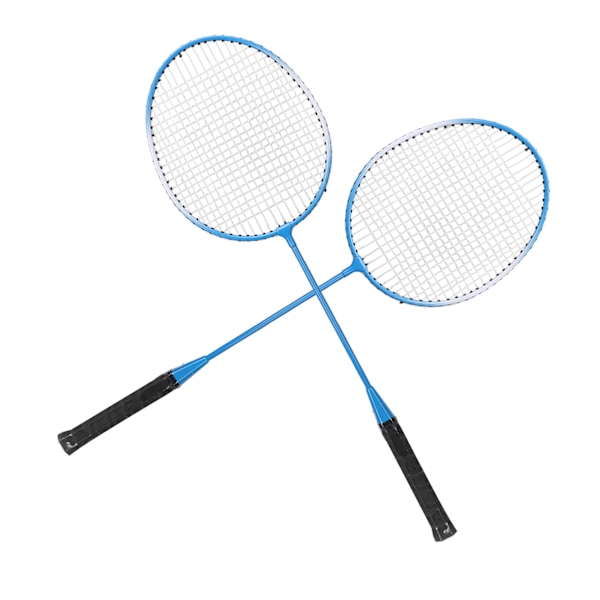 LEIJIAER Badminton Racket Offensiv Järnlegering Lätt Bekväm Grepp Sport Badminton Racket Blå