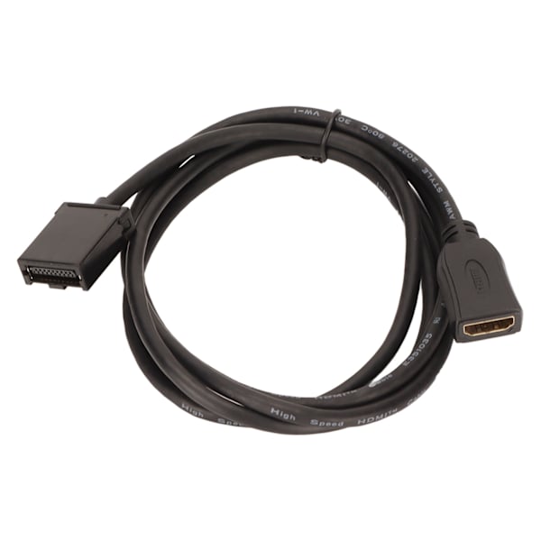 1,5 m video-ljudkabel High Definition Multimedia Interface Typ E till High Definition Multimedia Interface AF-kontakt