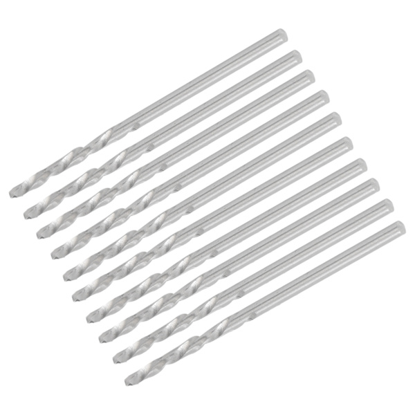 10 stk. rett skaft spiralbor Perle Punch Bor Bits Tilbehørsdeler Sett 1,9 mm