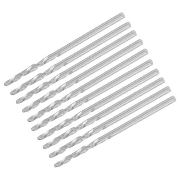 10st rakt skaft vridborr Bead Punch Borr Bits Tillbehörsdelar Set 1,9 mm