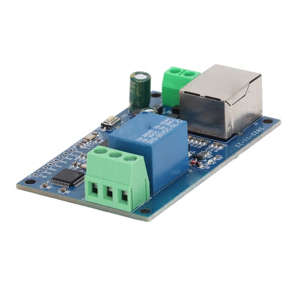 Netværksrelæmodul RTU 1-vejs kablet Ethernet LAN-kontrol PCB elektroniske komponenter