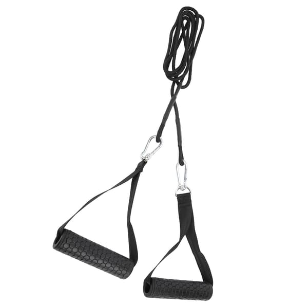 DIY Tricep Press Down Trinseskive Kabelmaskin Tilbehørssystem Grephåndtak Triceps Tau for Treningsstudio