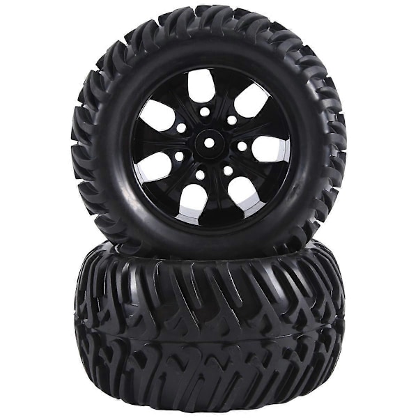 4 st 125mm 1/10 Short Course Truck Däck 12mm Hex för Slash,B