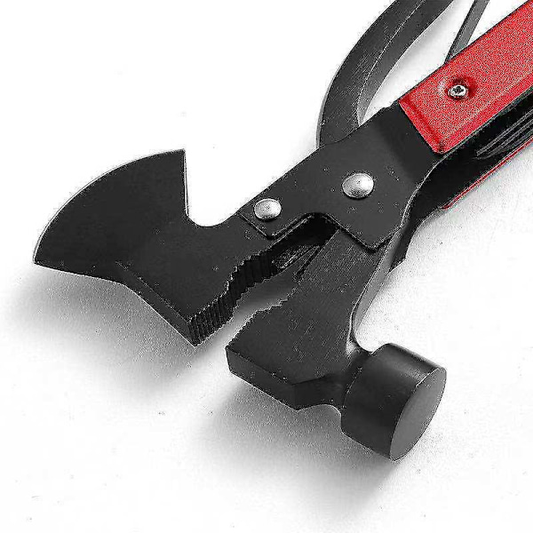 Camping Multitool - Rustfrit Stål Lommeøks, Holdbar Skede, Udendørs Overlevelsesudstyr, Sikker Lås