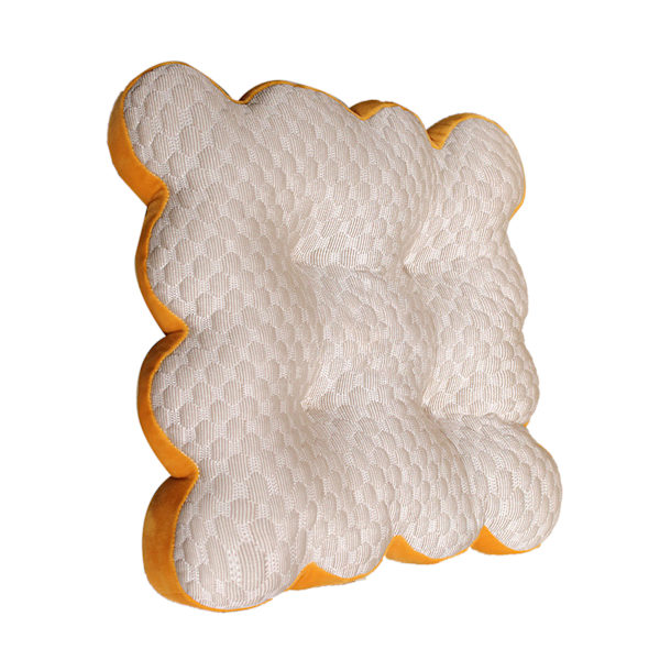 Firkant is silke pute kake tatami ryggpute booster sete pute pute for bil kontor hjem fiske toast