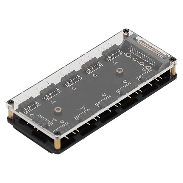 FREEZEMOD RBW Hub Splitter 10-vejs understøttelse 5V lampe med blæser computer vandkøling tilbehør