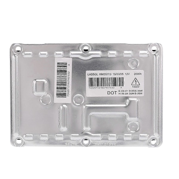 Ny D1S D2S 4 Pin 12V HID Xenon Forlygte Ballast Hovedlys Kontrolenhed kompatibel med LAD5GL kompatibel med - B6 A4