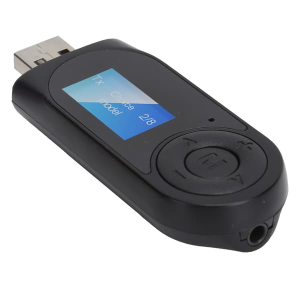 2 i 1 Bluetooth-adapter Bluetooth 5.0 Lydmottaker Sender med Håndfri Funksjon