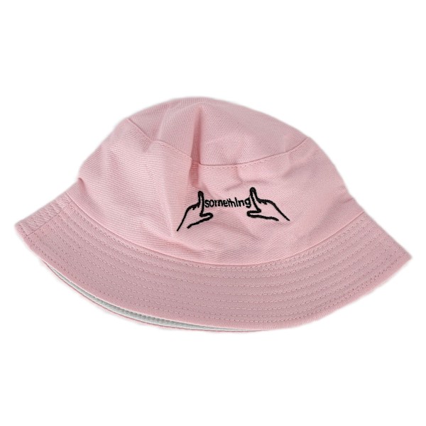 Pustemateriale barneklokkehatt, fasjonabel solbeskyttelse, bred brem baby solhatt for gutter og jenter, rosa
