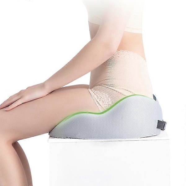 Memory Foam Sittebensavlastende Setepute For Rumpe Korsrygg Hamstrings Hofter Isjias Tuberositet Reduserer Tretthet For Stol Dod0620-3