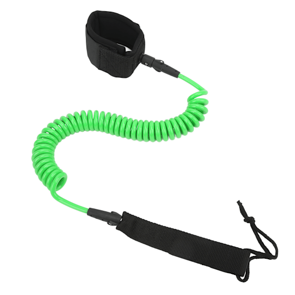 Surfboard Leash 10in Justerbar Ankelstrop Design Havvand TPU Rustfrit Stål Hardware Paddle Board LeashGrøn