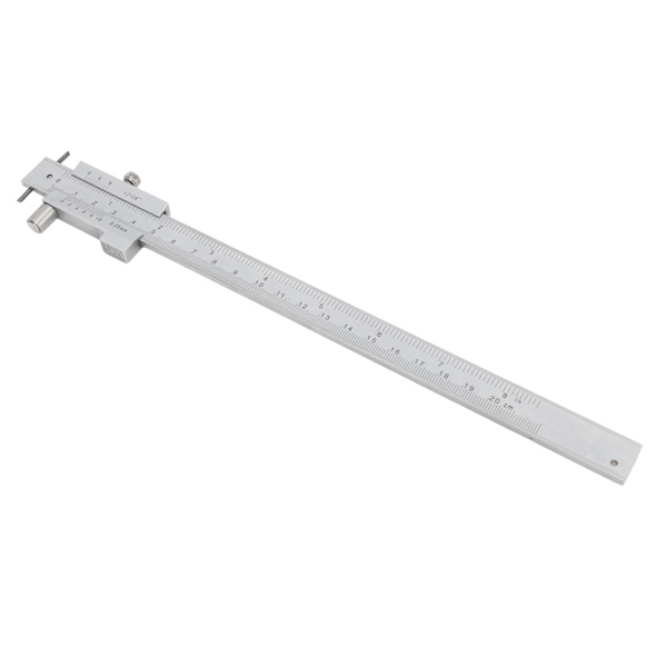 Parallel Cross Caliper 0‑200mm Vernier Calipers Marking Gauge Rostfritt Stål Karbid Markering Verktyg