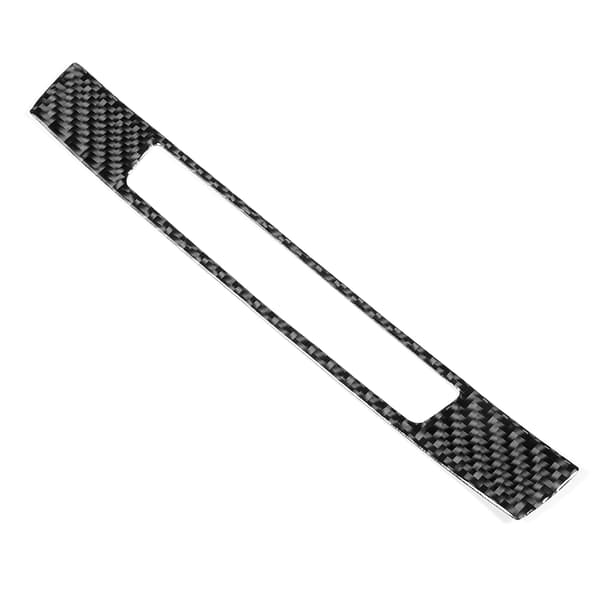 Bil sentral kontrollknapp trimramme karbonfiber interiørdekorasjon passer til X1 E84 2011-2015