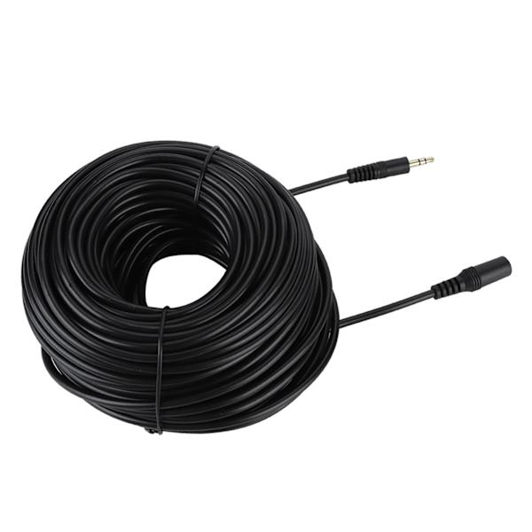 3,5 mm:n uros-naaras-audion jatkokaapeli Jack Aux-kaapeli älypuhelinkuulokkeille Stereo 30m