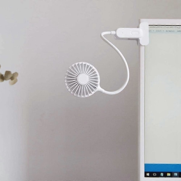Ilmanjäähdytin, kannettava henkilökohtainen tuuletin toimistoon, ulkoiluun ja matkustamiseen, pieni USB mini kaulatuuletin, lasten syntymäpäivälahja