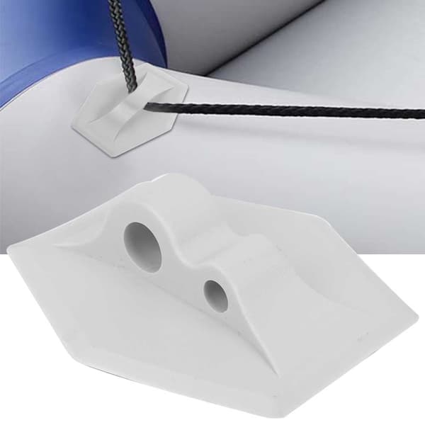 1 stk. PVC Hex Tau Spenne Holder Klips Dekkmontering for Oppblåsbar Båt Kajakk Tilbehør