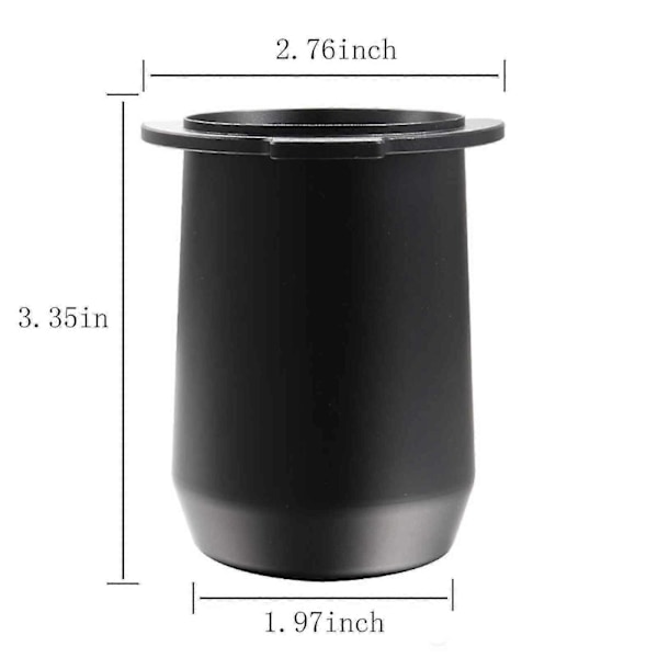 Kaffeprodukter 54mm Doseringskopp E-spresso Kaffe Doseringskopp Kaffe Sniffingsmugg Pulvermatare Zekai