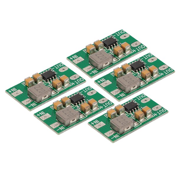 5 STK DC til DC Buck Modul 92% Konverteringseffektivitet Høj Frekvens 12V til 24V til 9V/2A Modul til Computer