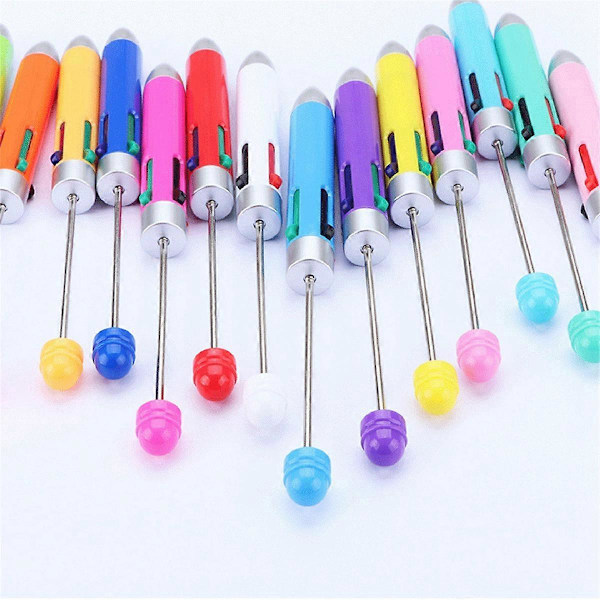 10 stk. DIY Forretning Fire Farve Refill Perlepen Sød Perlepen