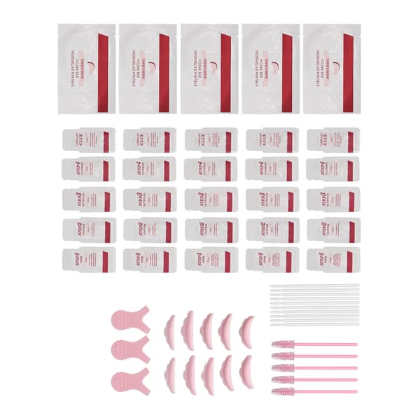 Vipper Permanent Kit Semi Permanent Langvarig Mild Komplett Profesjonelt Vippe Curling Sett 20g Væske