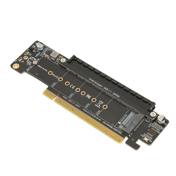 PCIE X16 Expansionskort M.2 NVMEx2 Stöder PCIE4.0 Pcie X16 till X8 X4 Split Expansionskort