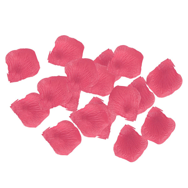 8 poser med 120 stk/pose kunstige kronblader i non-woven stoff, falske kronblader til bryllupsdekorasjoner (rosa)