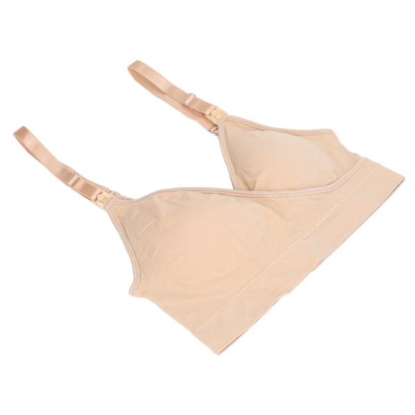 Amme BH Front Top Spænde Udvidede Flanker Fire Række Spænde Amning BH til Gravide Kvinder S