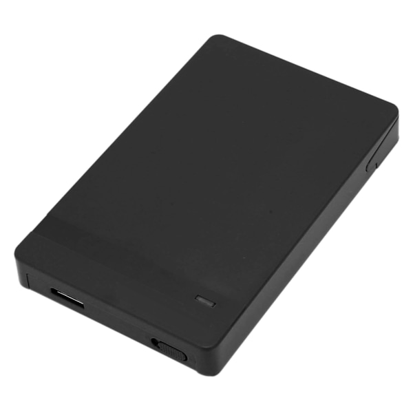 2,5-tums hårddiskhölje USB3.0 Plug and Play mobilt HDD-hölje externt HDD-höljesadapter för Windows för OS svart