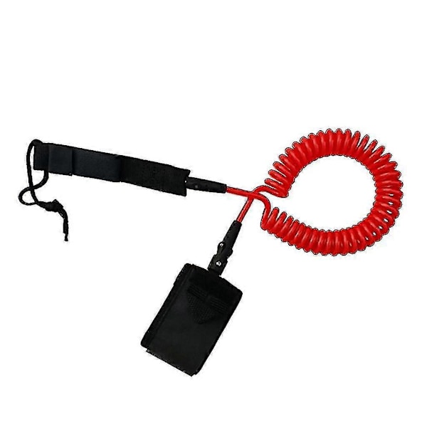 3 m Surfbräda Paddleboard Leash Stand Up Paddle Board Leash Rem Röd