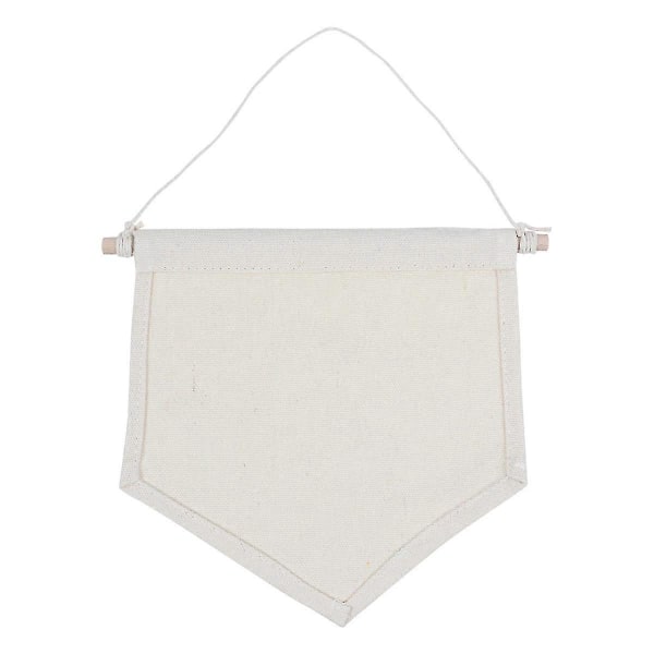 Hängare Hållare Enkel Tom Canvas Banner Vägg Hängande Nål Banner Badge Canva Vägg Banner Vimpel Banner Dekoration Hem