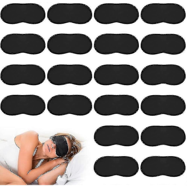 30 stk. Øjenmaske Engangs Sovende Blindfold Øjenskygge Dækning Lysblokering Til Mænd & Kvinder