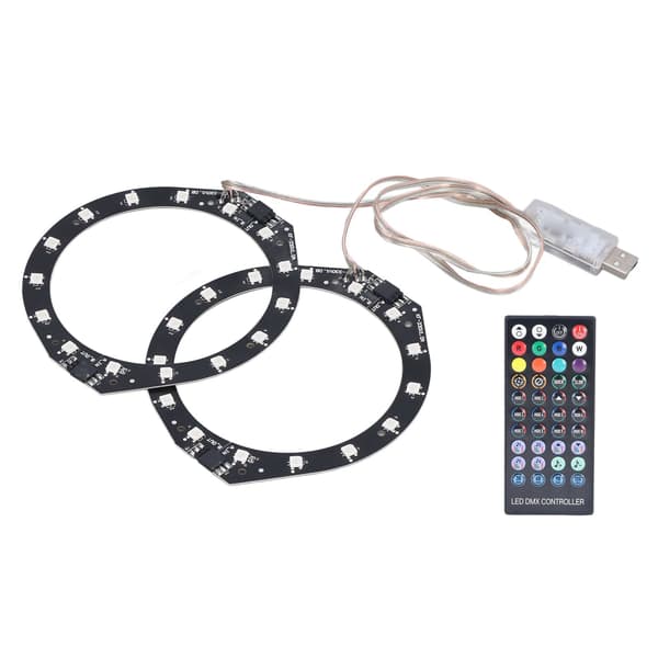 RGB LED-lysring Bluetooth-synkronisering Musikk 400 effekter 8 farger LED-stripelys med appkontroll for PS5-konsoll