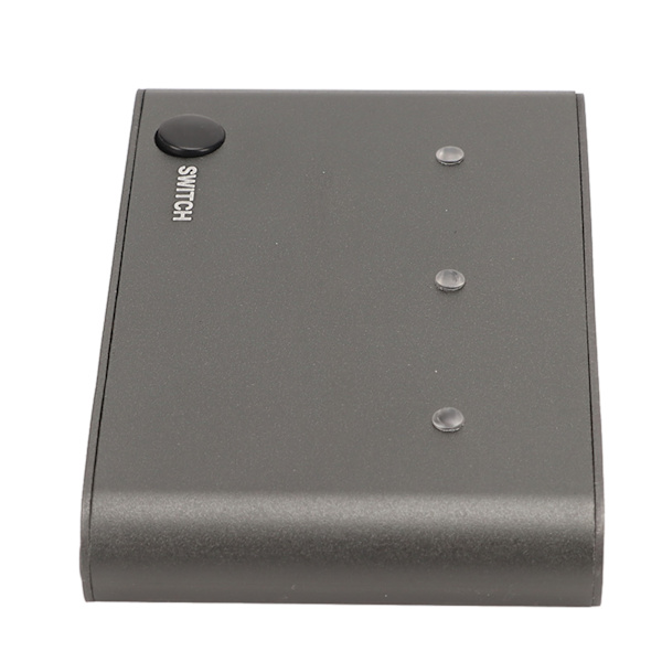 HD-multimediagrenseswitch 3-i-1-ut 3 Gbps-överföring 3-portars 4K-switcherdelare för datorer telefoner