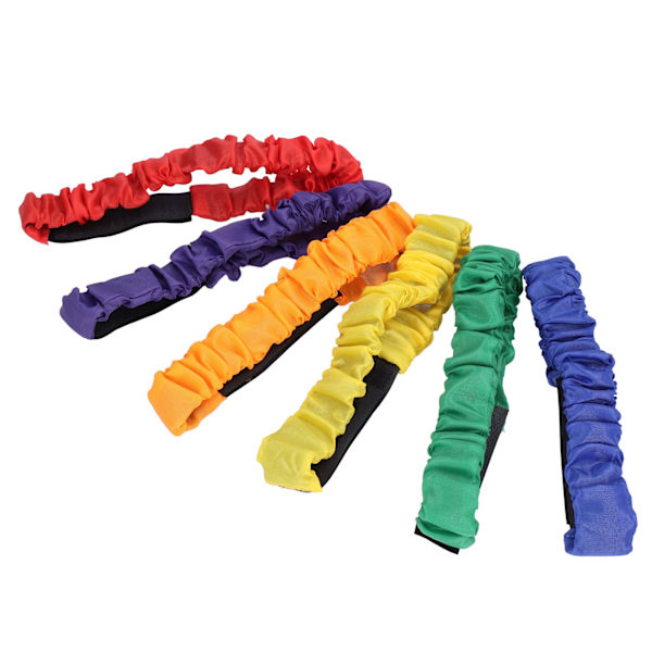 3-benta tävlingsband 2 personer 3-benta färgade nylon elastiska barn leggings träningsutvidgning rekvisita