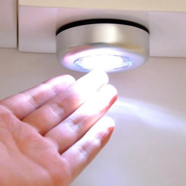 5 st innovativa mini LED-nattlampor för sovrum, säng, garderob