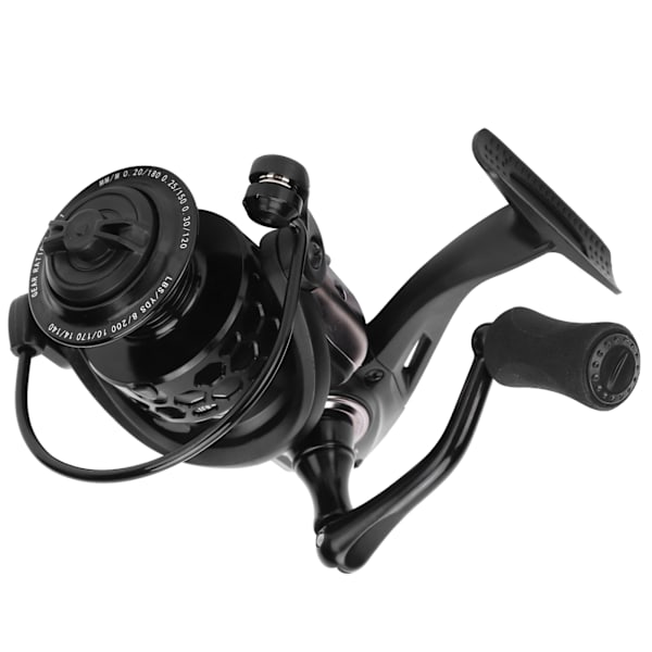 Spinningshjul 13+1 Lejer 5.0:1 Gear Ratio Venstre Højre Udskiftelig Fiskehjul(2000 )