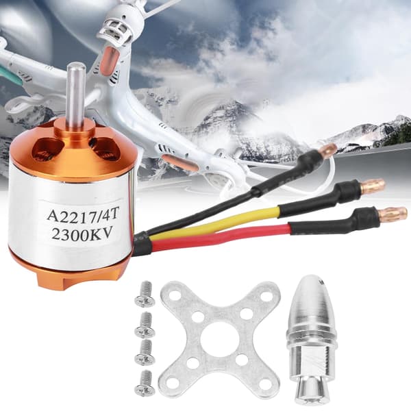 A2217 Børsteløs Motor for RC Fastvinget Quadrocopter Dronedeler Tilbehør A2217 2300KV