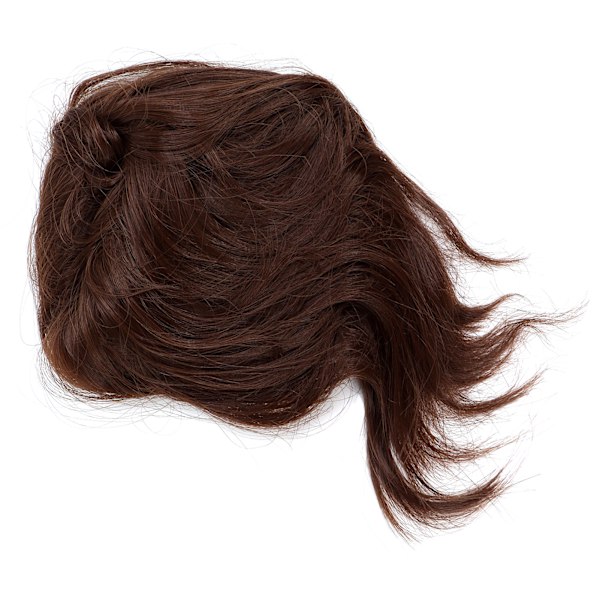 Fluffy Hair Bun Extensions Högtemperaturfiber Messy Bun Hair Piece Tousled Updo Hair BunsQ17-8#